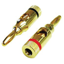 Tera Grand Open-Screw Type Banana Plugs (Pair)