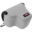 MegaGear MG448 Ultra Light Neoprene Camera Case for Panasonic Lumix DMC- FZ1000 (Gray)