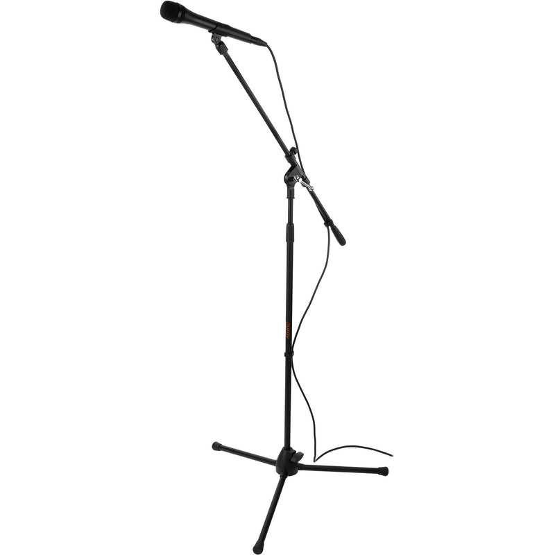 Auray MS-5230F Tripod Microphone Stand with Fixed Boom