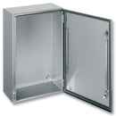 SCHNEIDER ELECTRIC NSYS3X4420 Metallic Enclosure, Spacial S3X, IP66, Wall Mount, 400 mm, 400 mm, 200 mm, Stainless Steel