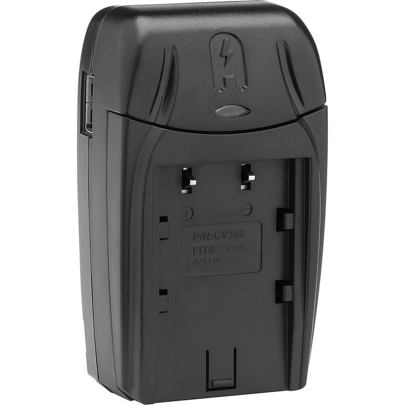 Watson Compact AC/DC Battery Charger and Adapter Plate Kit for BN-V300 Series