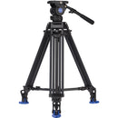 Benro BV8 Pro Video Twin-Leg Video Tripod Kit with Cineluxe Roller 21 Case