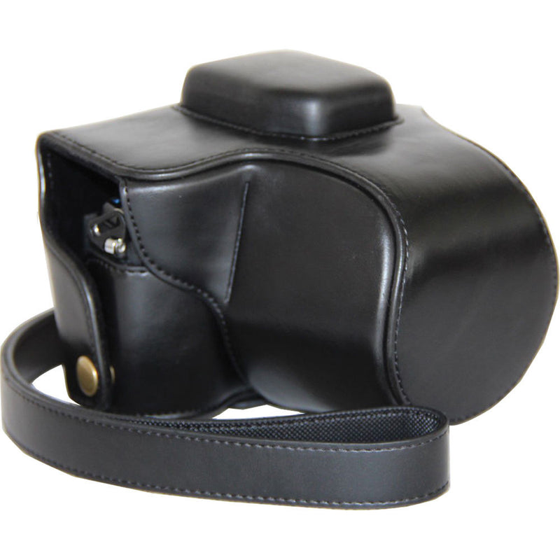 MegaGear MG367 Ever Ready Protective Camera Case for Olympus OM-D E-M10 with 14-42mm Lens (Black)