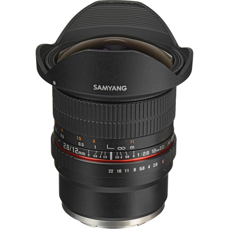 Samyang 12mm f/2.8 ED AS NCS Fisheye Lens for Sony E Mount