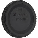 Sensei Body Cap and Rear Lens Cap Kit for Nikon F-Mount