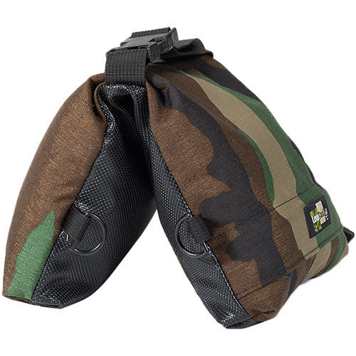 LensCoat LensSack Junior Beanbag Camera Support (Forest Green Camo)