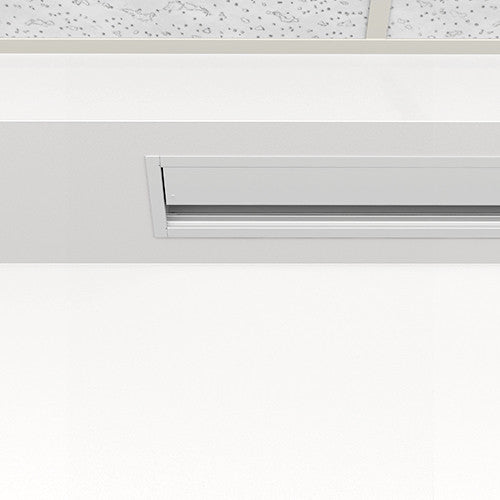 Da-Lite 24716ELS Tensioned Advantage Electrol 72.5 x 116" Ceiling-Recessed Motorized Screen (220V)