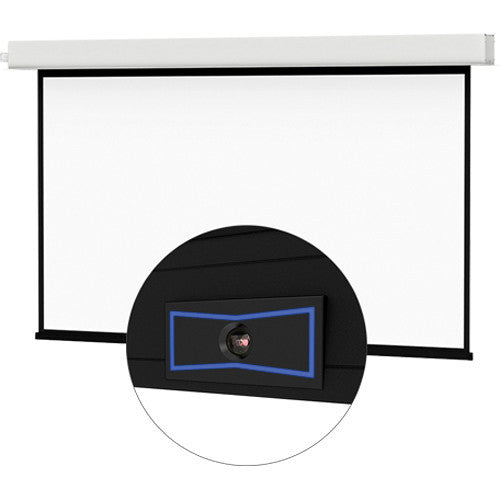 Da-Lite 24122LSR ViewShare Advantage Electrol 72.5 x 116" Ceiling-Recessed Motorized Screen (120V)