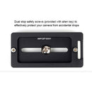 Sunwayfoto DPG-80DR Dual Dovetail Quick-Release Plate