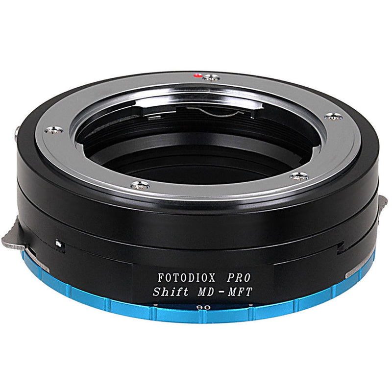 FotodioX Pro Lens Mount Shift Adapter for Minolta MD-Mount Lens to Select Micro Four Thirds-Mount Cameras