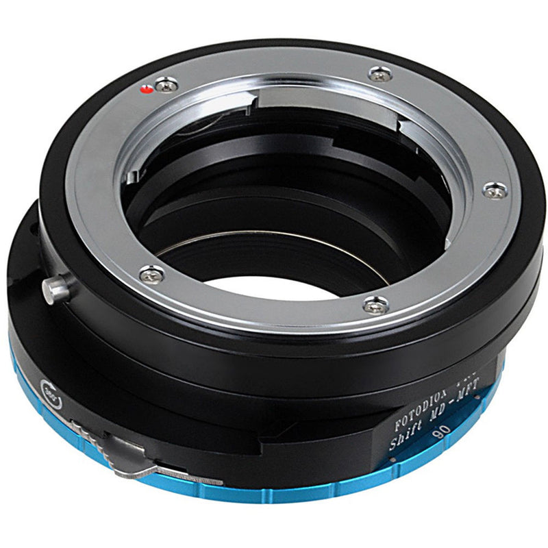 FotodioX Pro Lens Mount Shift Adapter for Minolta MD-Mount Lens to Select Micro Four Thirds-Mount Cameras