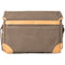 Barber Shop Small Messenger Pageboy Camera Bag (Sand Canvas & Leather)