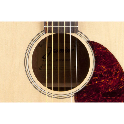 JASMINE JO-37CE Orchestra Acoustic/Electric Guitar (Natural)