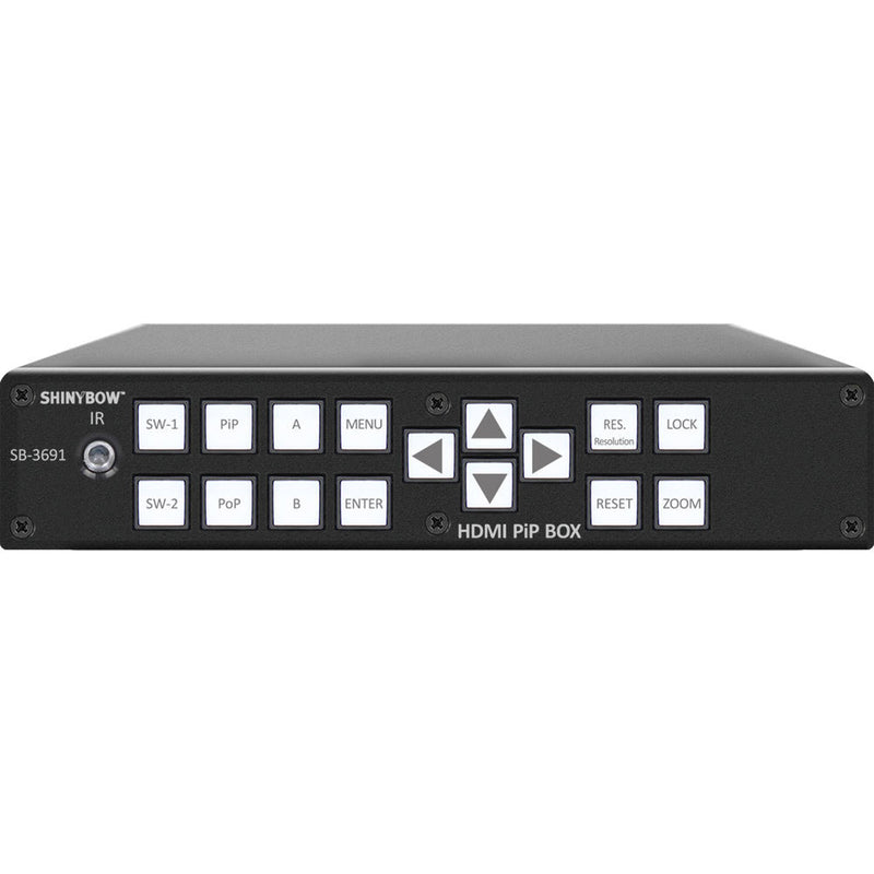 Shinybow 2x1 HDMI PiP/PoP Selector Switch Scaler