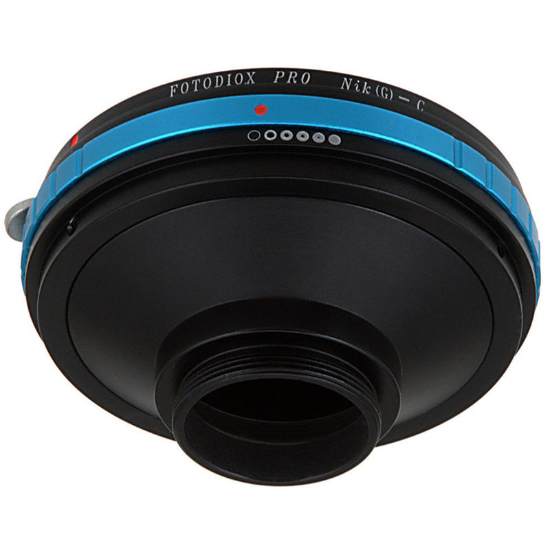 FotodioX Nikon G to C-Mount Pro Lens Mount Adapter with Aperture-Control Dial