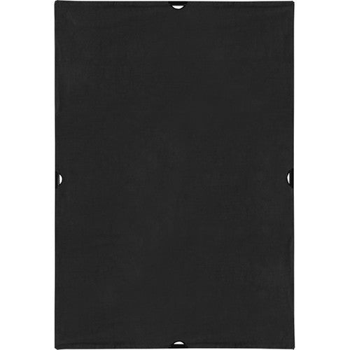 Westcott Scrim Jim Cine Solid Black Block Fabric (4 x 6')