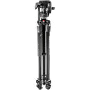 Manfrotto 290 Xtra Aluminum Tripod with 128RC Micro Fluid Video Head