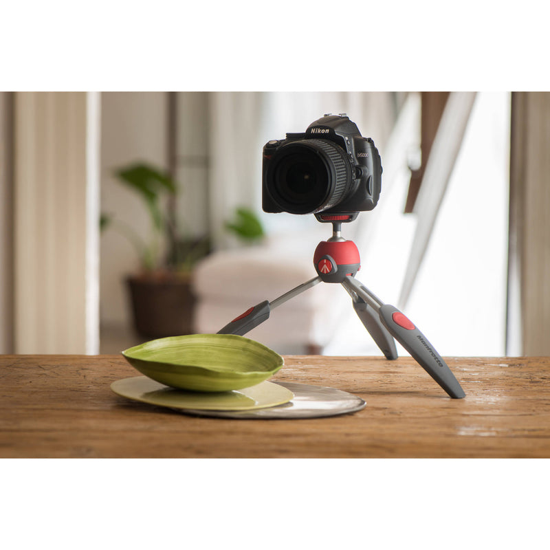 Manfrotto PIXI EVO Mini Tripod (Red)