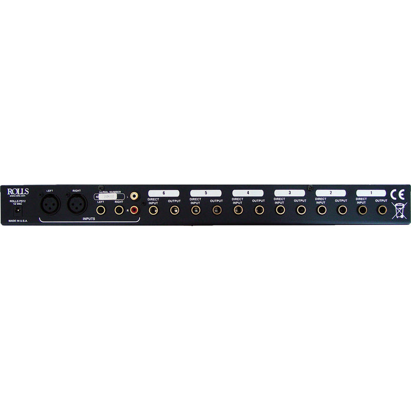 Rolls RA62C 6-Channel Headphone Amplifier