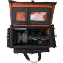 Porta Brace DVO-2 DV Organizer Camera Case (Black with Copper Trim)