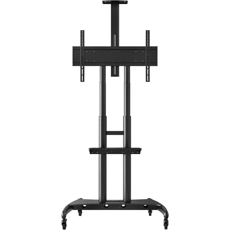 Luxor FP4000 Adjustable Height LCD TV Stand and&nbsp;Mount with Accessory Shelf and Camera Mount