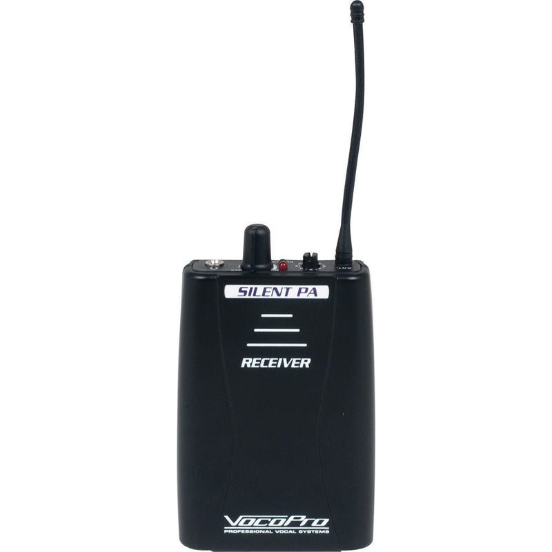 VocoPro SilentPA-PORTABLE 16-Channel UHF Bodypack Wireless Audio Broadcast System