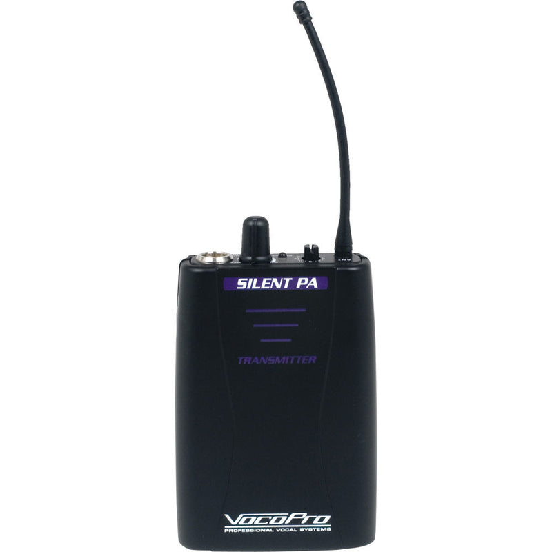 VocoPro SilentPA-PORTABLE 16-Channel UHF Bodypack Wireless Audio Broadcast System