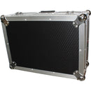 ProX Mixer Case for Large Format 12" DJ Mixers (Silver on Black)