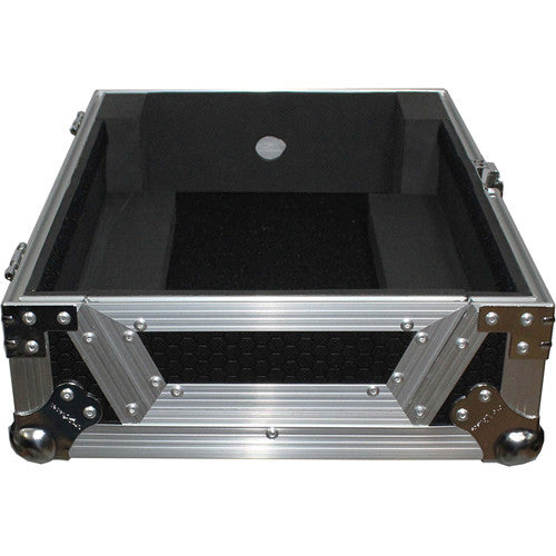 ProX Mixer Case for Large Format 12" DJ Mixers (Silver on Black)