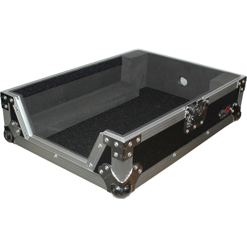 ProX Mixer Case for Large Format 12" DJ Mixers (Silver on Black)