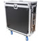 ProX Flight Road Case with Doghouse and Wheels for Allen and Heath QU-24 Digital 24 Channel Mixer