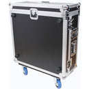 ProX Flight Case for Behringer X32 Compact Mixer with Doghouse and Wheels