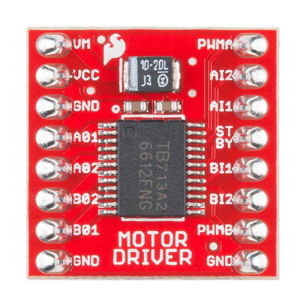 SparkFun Motor Driver - Dual TB6612FNG (with Headers)