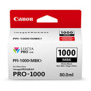 Canon PFI-1000 MBK LUCIA PRO Matte Black Ink Tank (80ml)