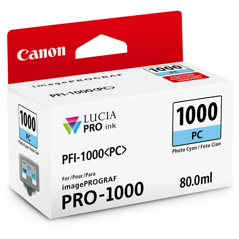 Canon PFI-1000 PC LUCIA PRO Photo Cyan Ink Tank (80ml)