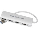 IOGEAR met(AL) USB 3.0 4-Port Hub