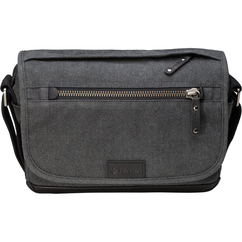 Tenba Cooper Luxury Canvas 8 Camera Bag with Leather Accents (Gray)