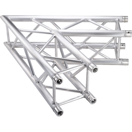 Global Truss SQ-4121 2-Way 90&deg F34 Square Truss Corner (Silver)