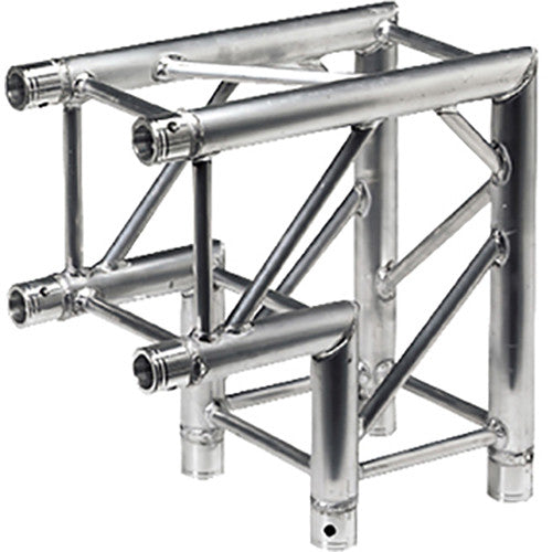 Global Truss SQ-4121 2-Way 90&deg F34 Square Truss Corner (Silver)