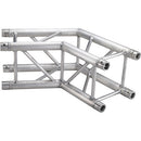 Global Truss SQ-4121 2-Way 90&deg F34 Square Truss Corner (Silver)