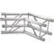 Global Truss SQ-4121 2-Way 90&deg F34 Square Truss Corner (Silver)