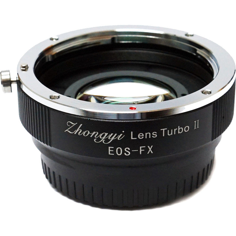 Mitakon Zhongyi Lens Turbo Adapter V2 for Full-Frame Canon EF Mount Lens to Fujifilm X Mount APS-C Camera