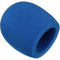 Auray WHF-158 Foam Windscreen for 1-5/8" Diameter Microphones (Blue)