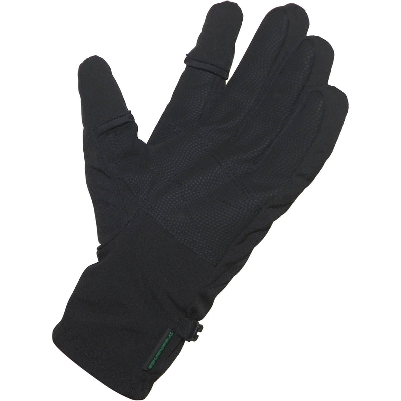 Freehands Men's Softshell Photo Gloves (Large, Black)