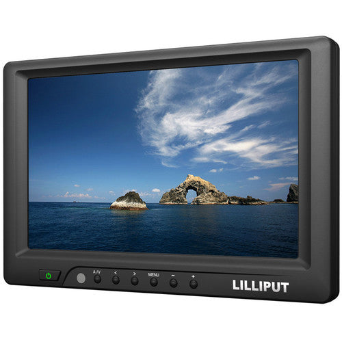 LILLIPUT 669GL-70NP/C 7" Non-Touch Monitor with HDMI/DVI/VGA/Composite In