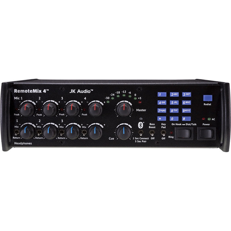 JK Audio RemoteMix 4 Portable Broadcast Mixer with Phone Line Hybrid