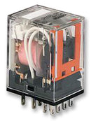 OMRON ELECTRONIC COMPONENTS MY4ZN DC24(S) General Purpose Relay, MY Series, Power, Non Latching, 4PDT, 24 VDC, 5 A