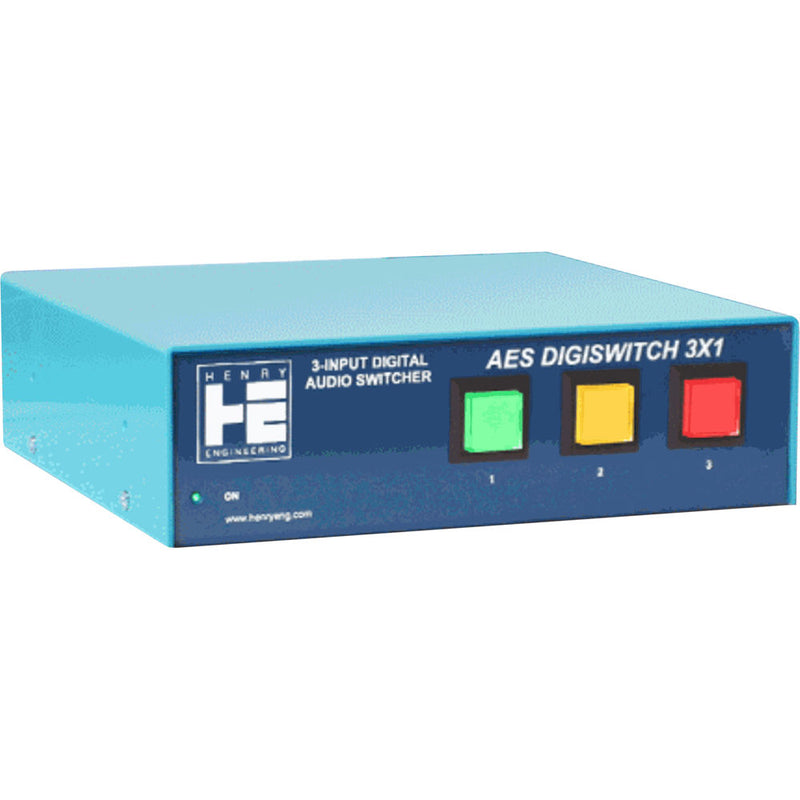 Henry Engineering AES DigiSwitch 3x1 Three-Input Digital Audio Switcher