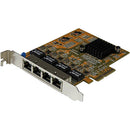 StarTech ST1000SPEX43 4-Port PCIe Gigabit Network Adapter Card