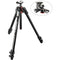 Manfrotto MT055CXPRO3 Carbon Fiber Tripod with XPRO Geared 3-Way Pan/Tilt Head Kit